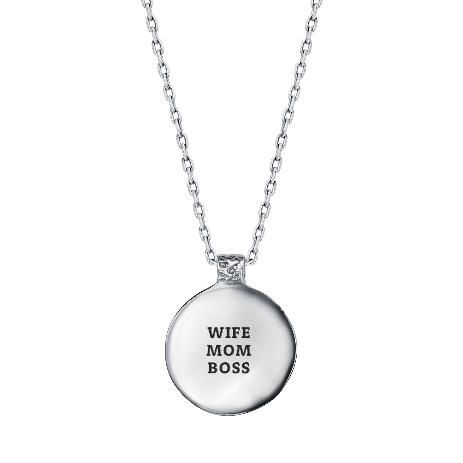Медальон "Wife Mom Boss" ("Жена, Мама, Босс") 65 см