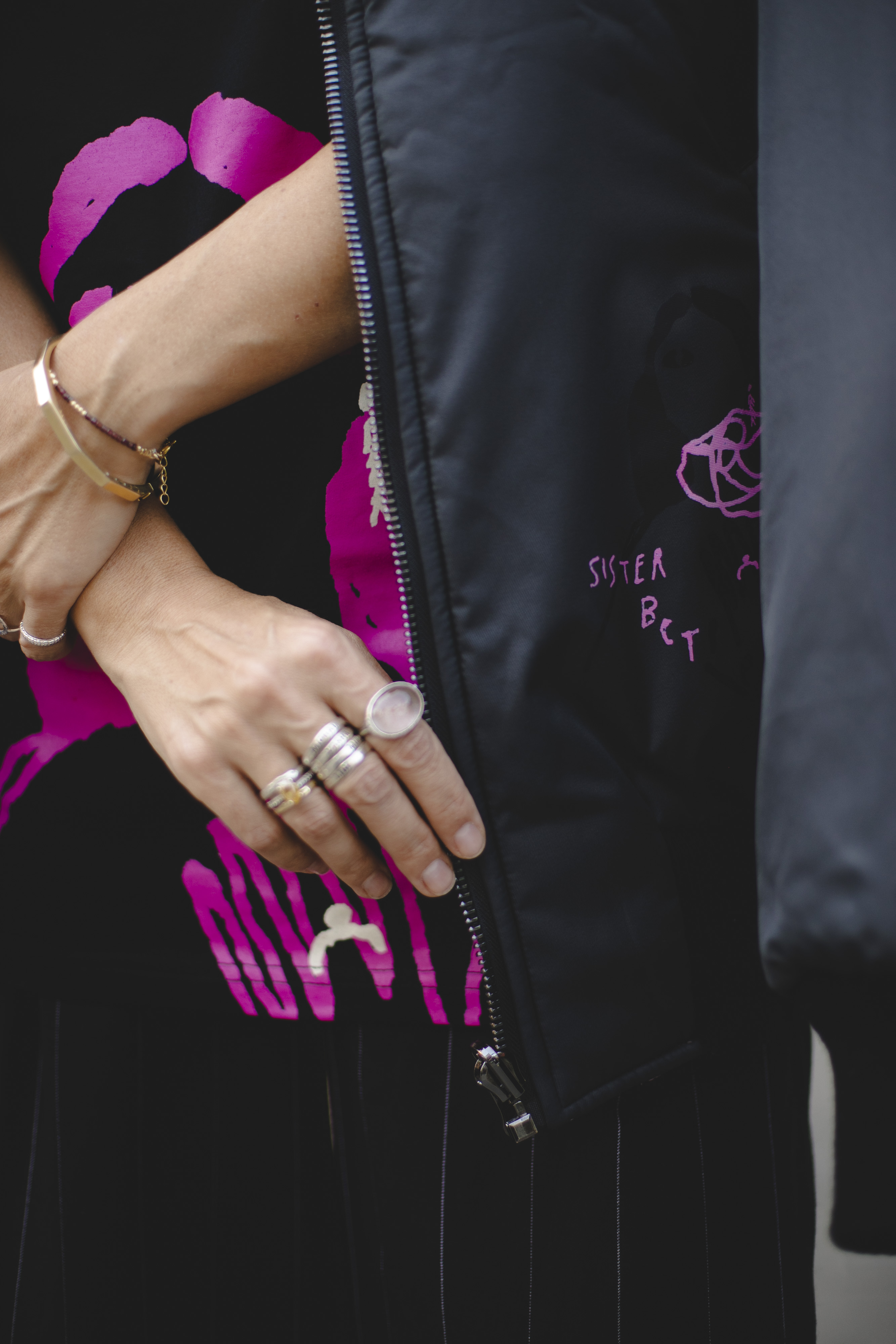 Бомбер двусторонний EVE&ESTHER x LIBERMAN