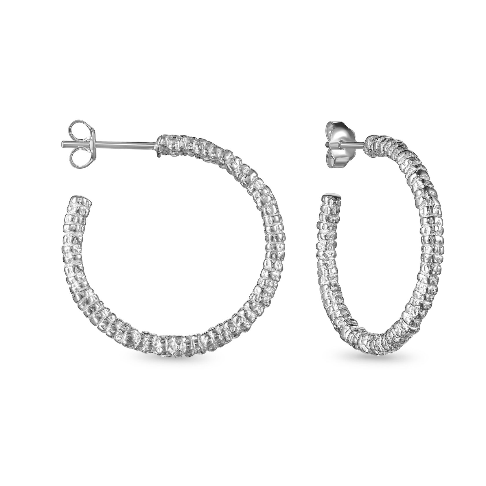 Серьги-конго большие