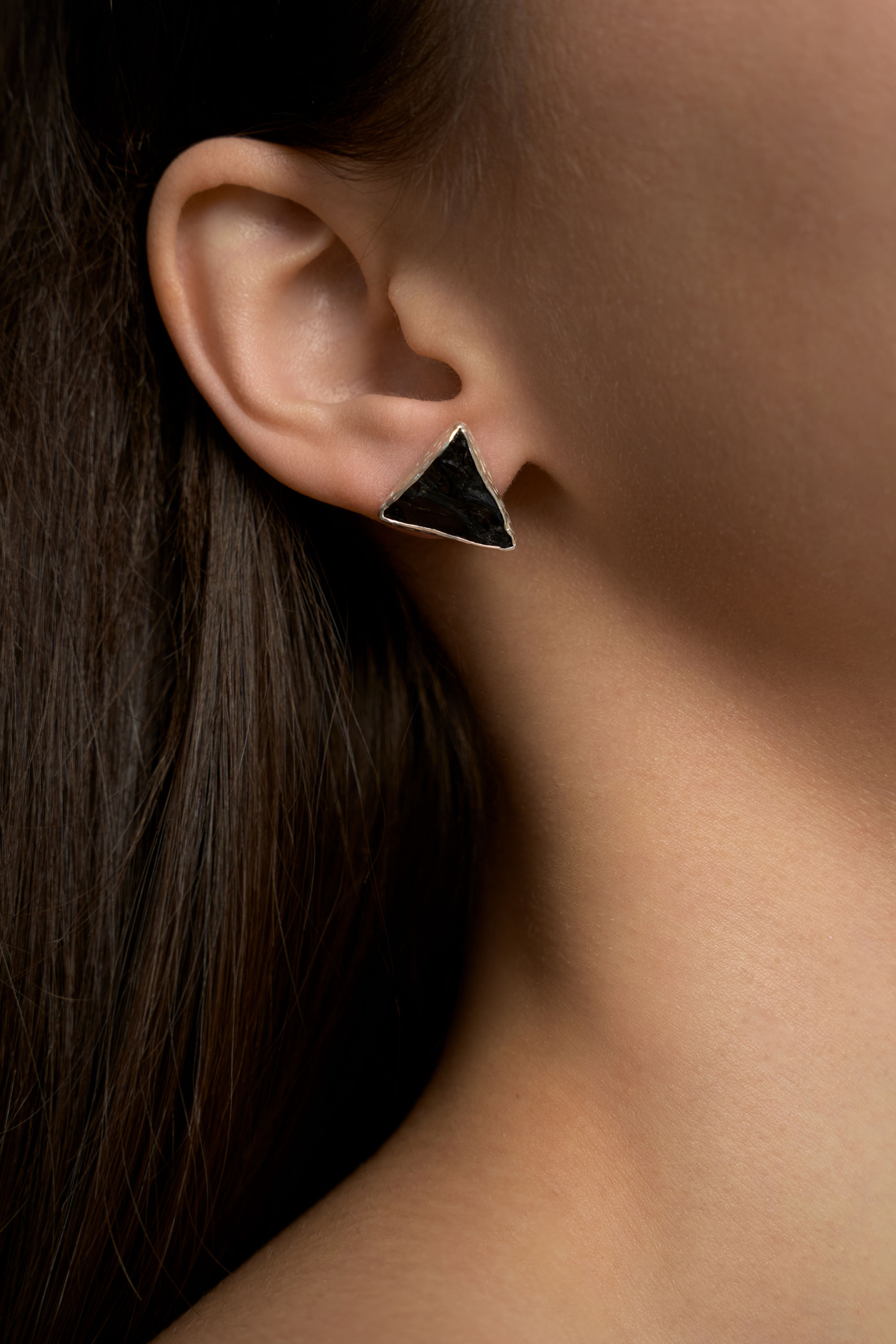 Пусеты со шпинелью