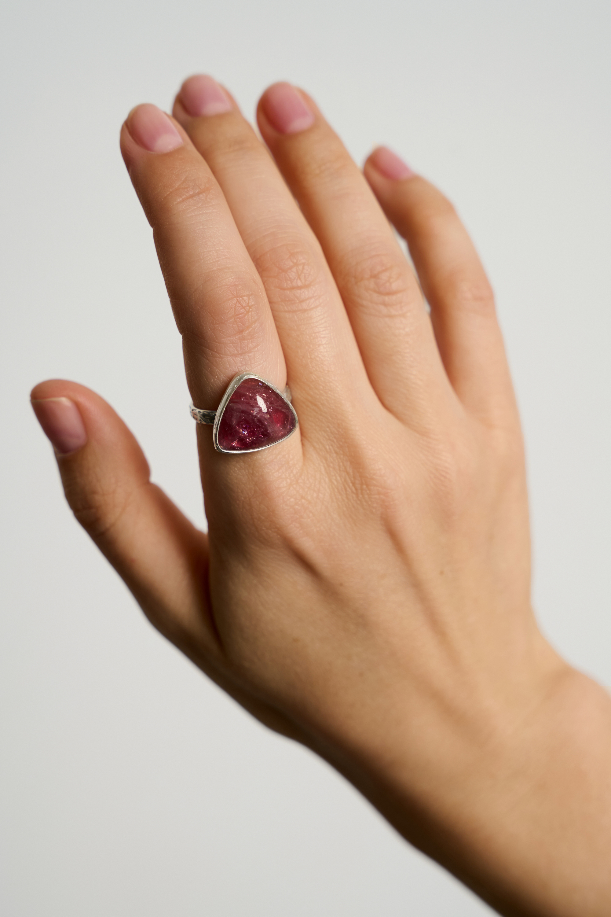 Кольцо с турмалином