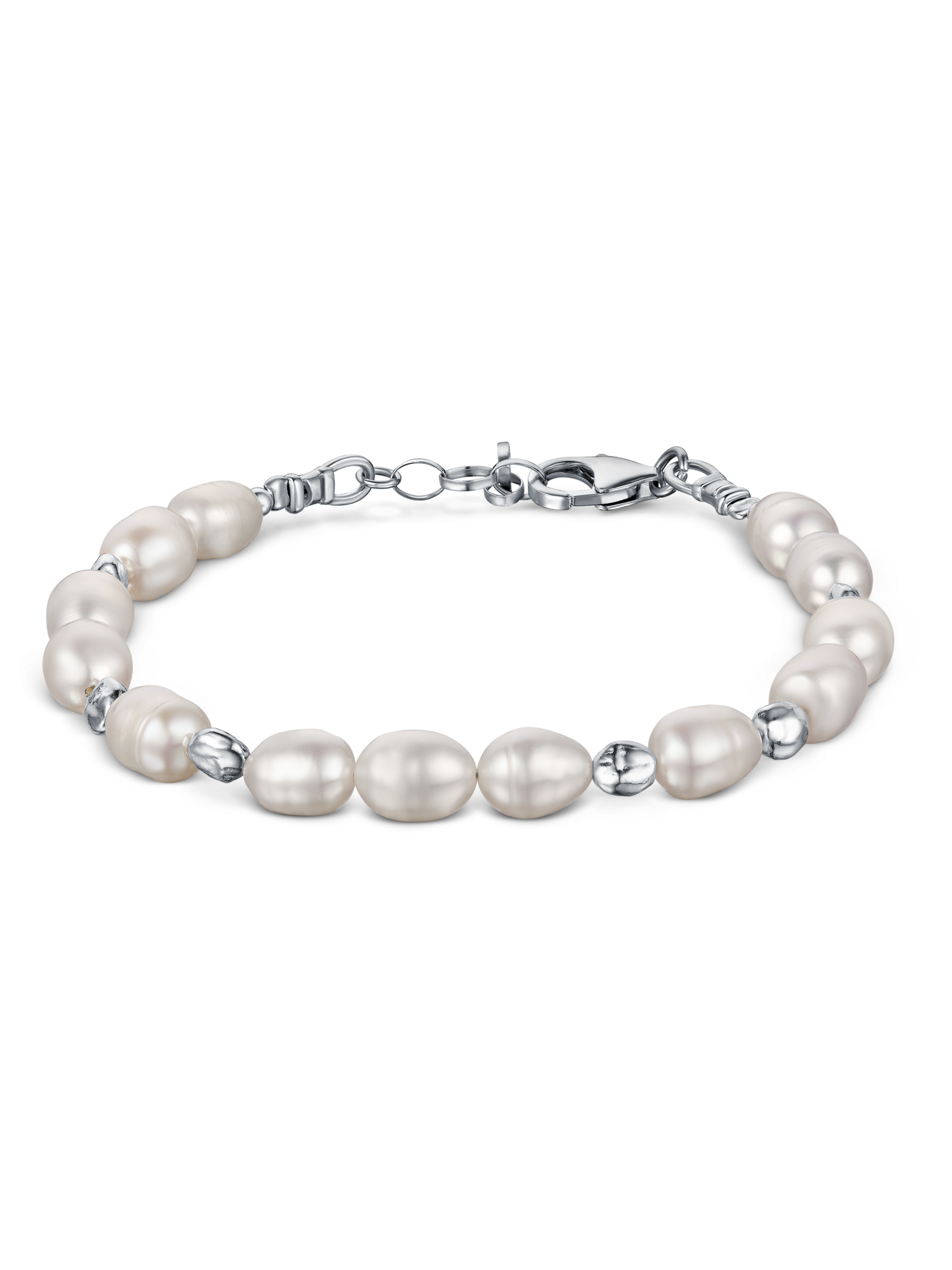 Браслет с крупным жемчугом