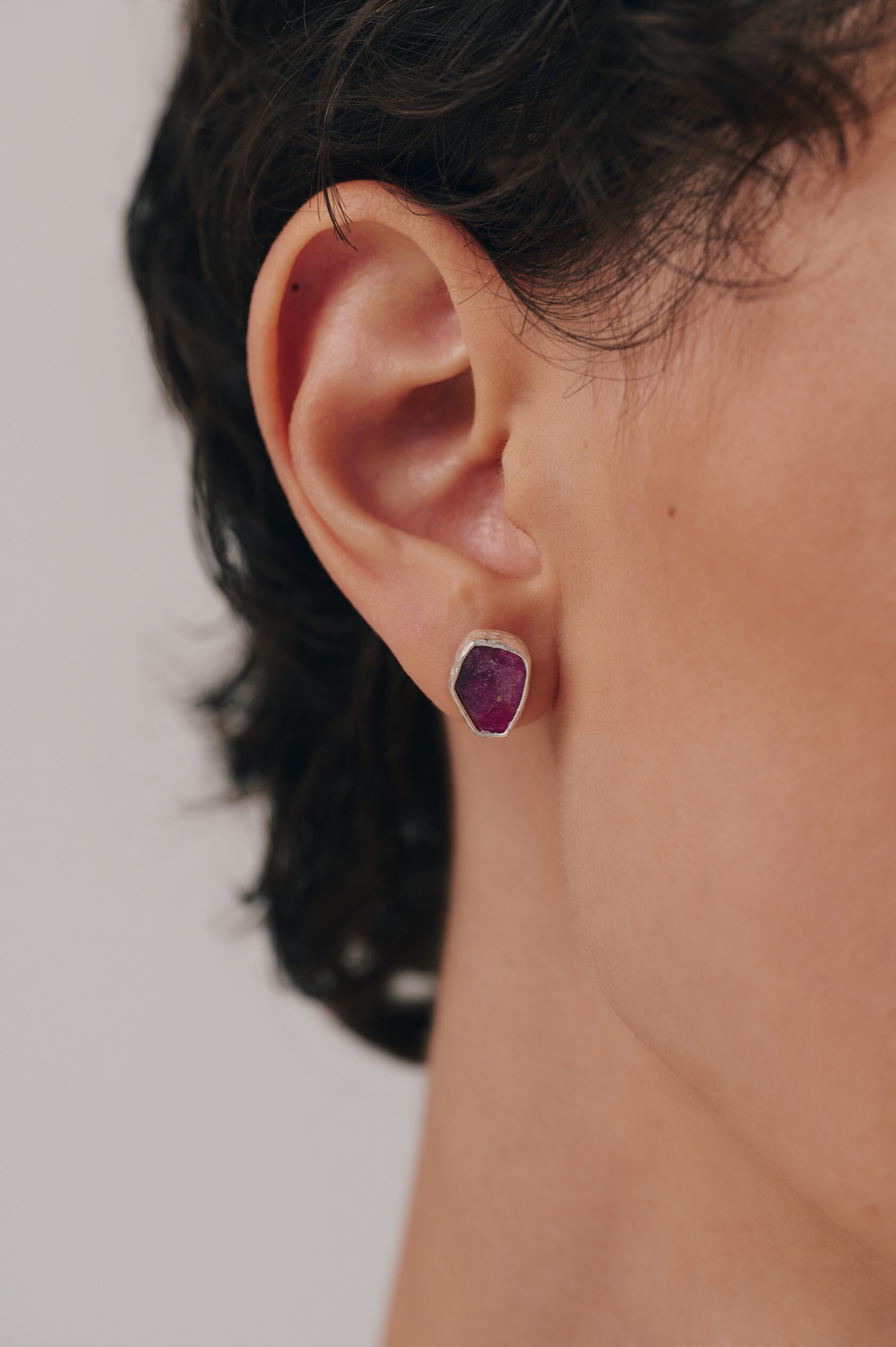 Серьги с турмалином