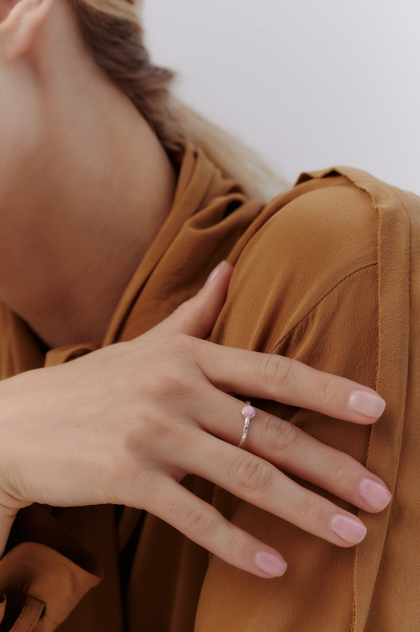 Кольцо с турмалином