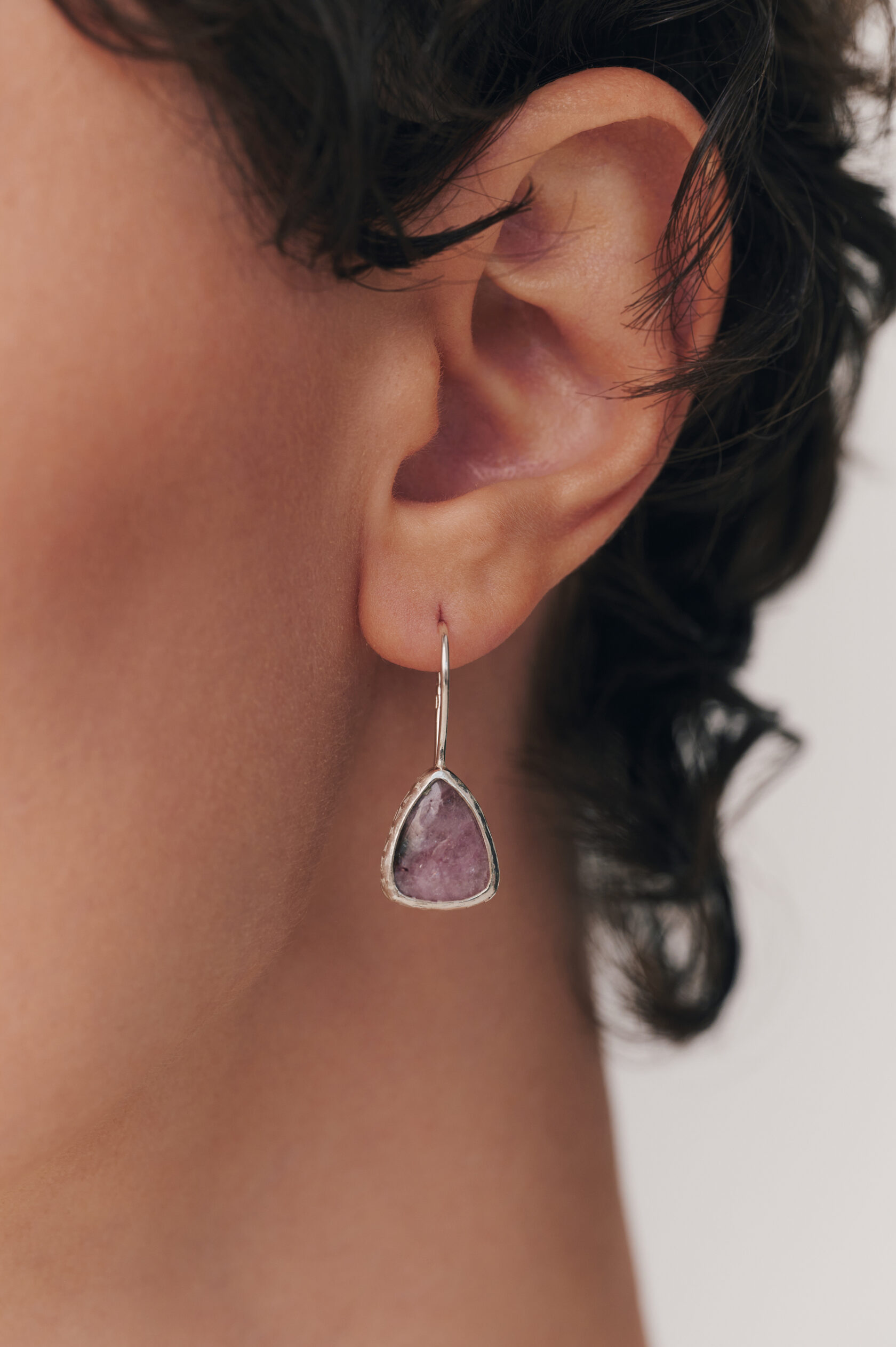 Серьги с турмалином