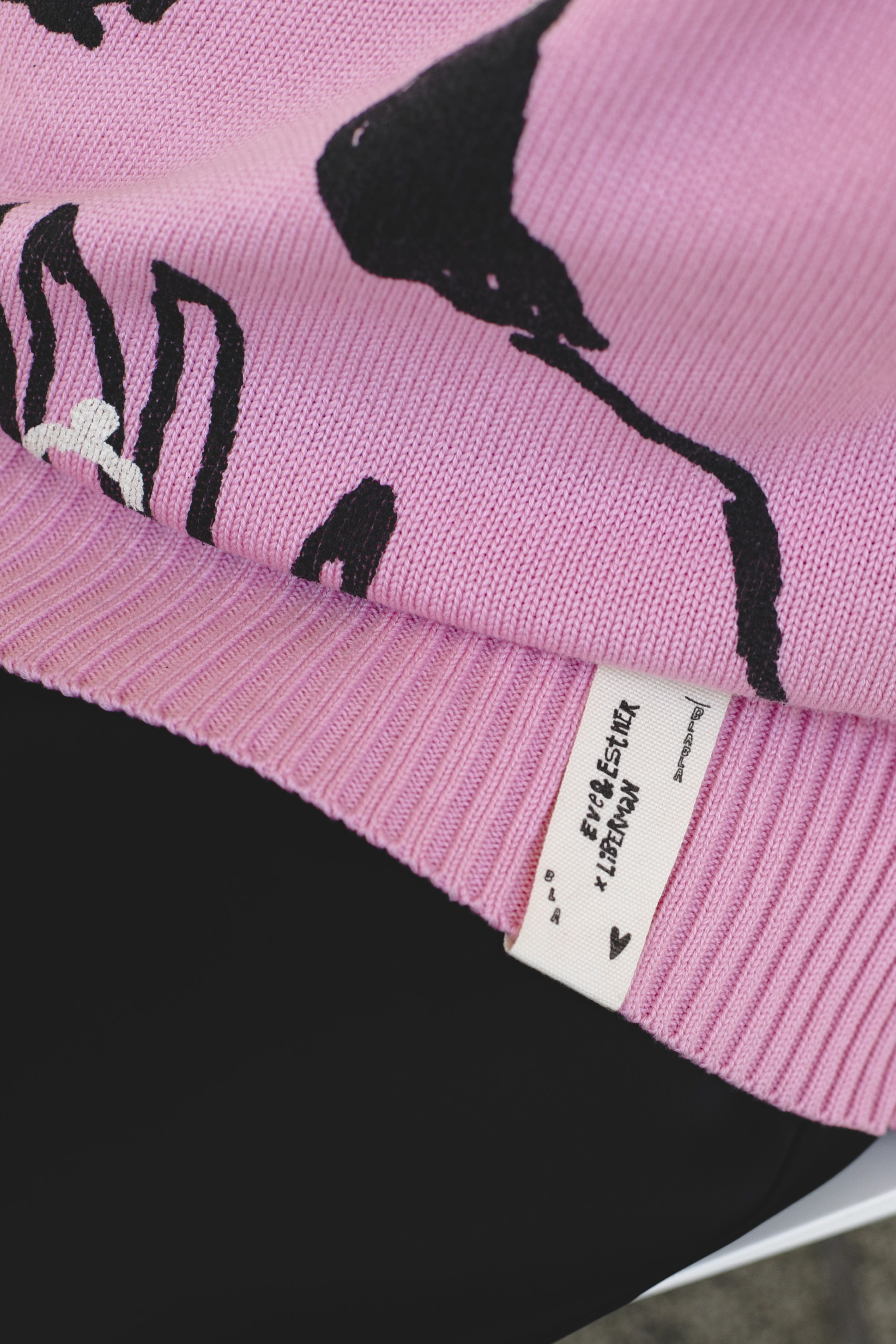 Джемпер EVE&ESTHER x LIBERMAN розовый