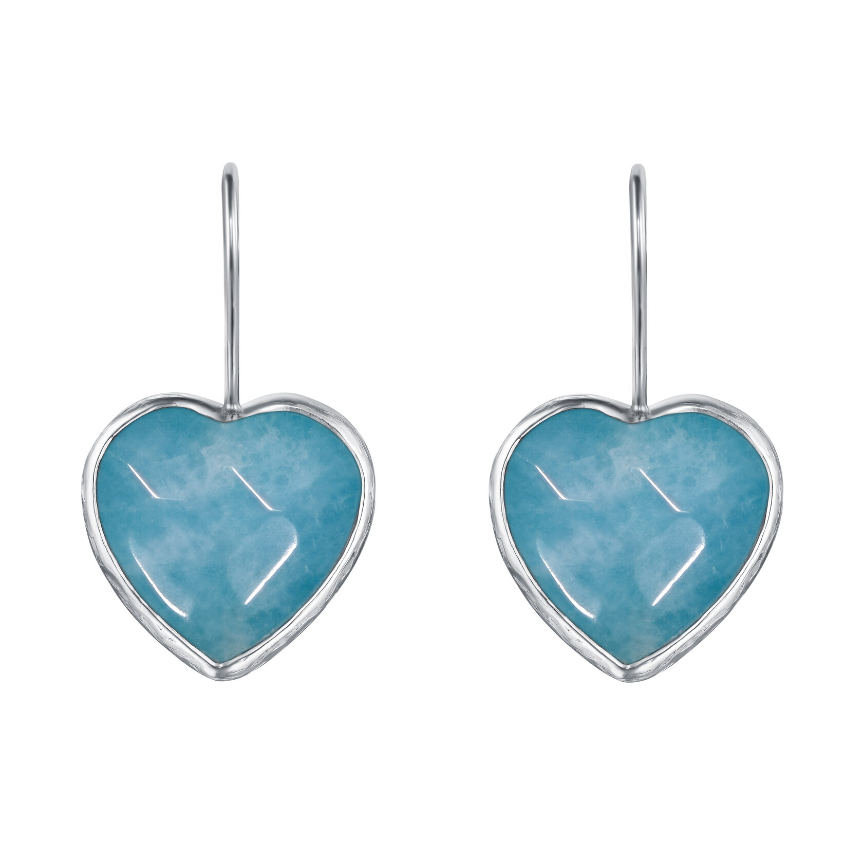 Серьги Сердце Океана