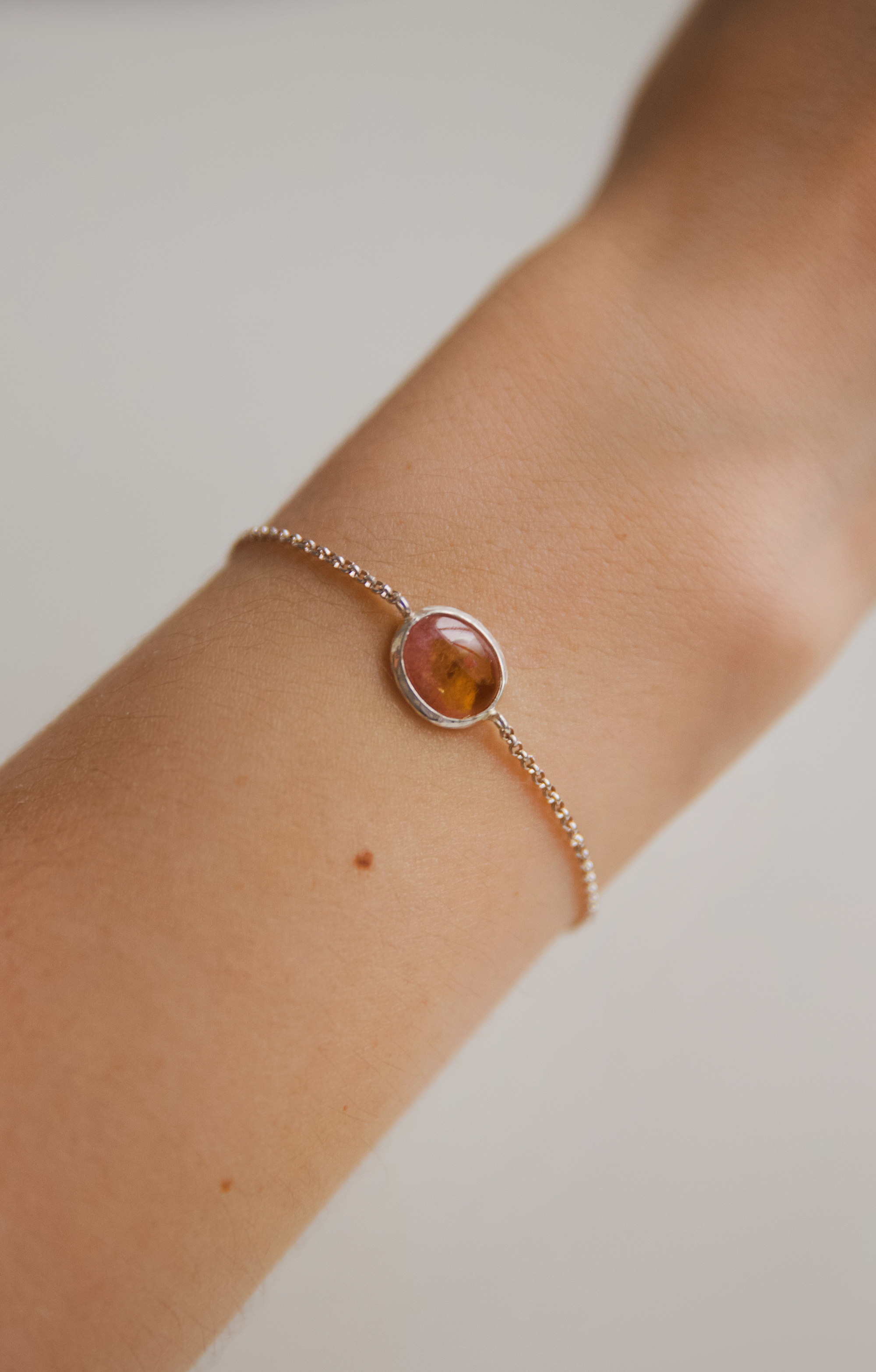 Браслет с турмалином