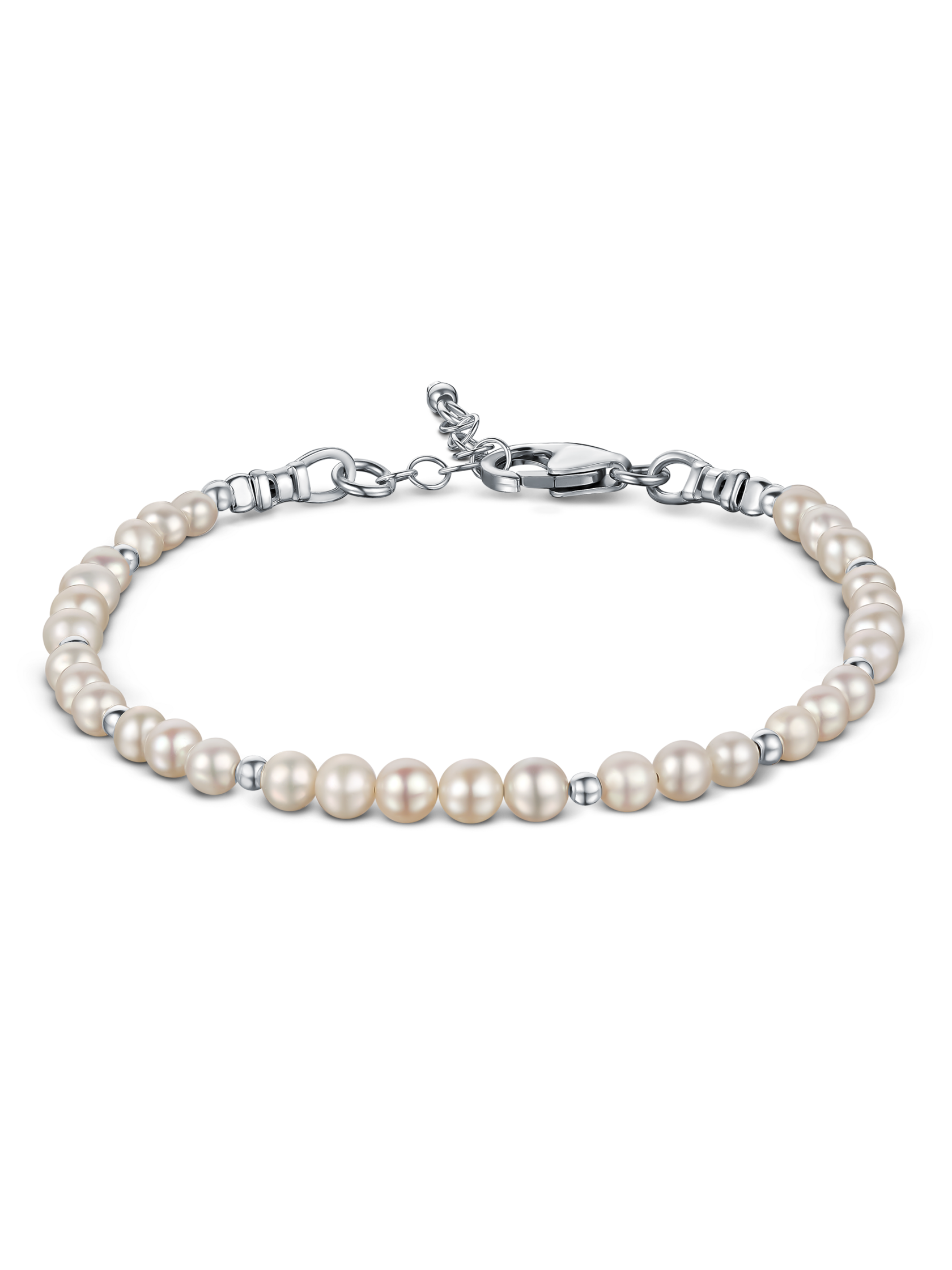 Браслет с бусинами речного жемчуга Браслет с бусинами речного жемчуга