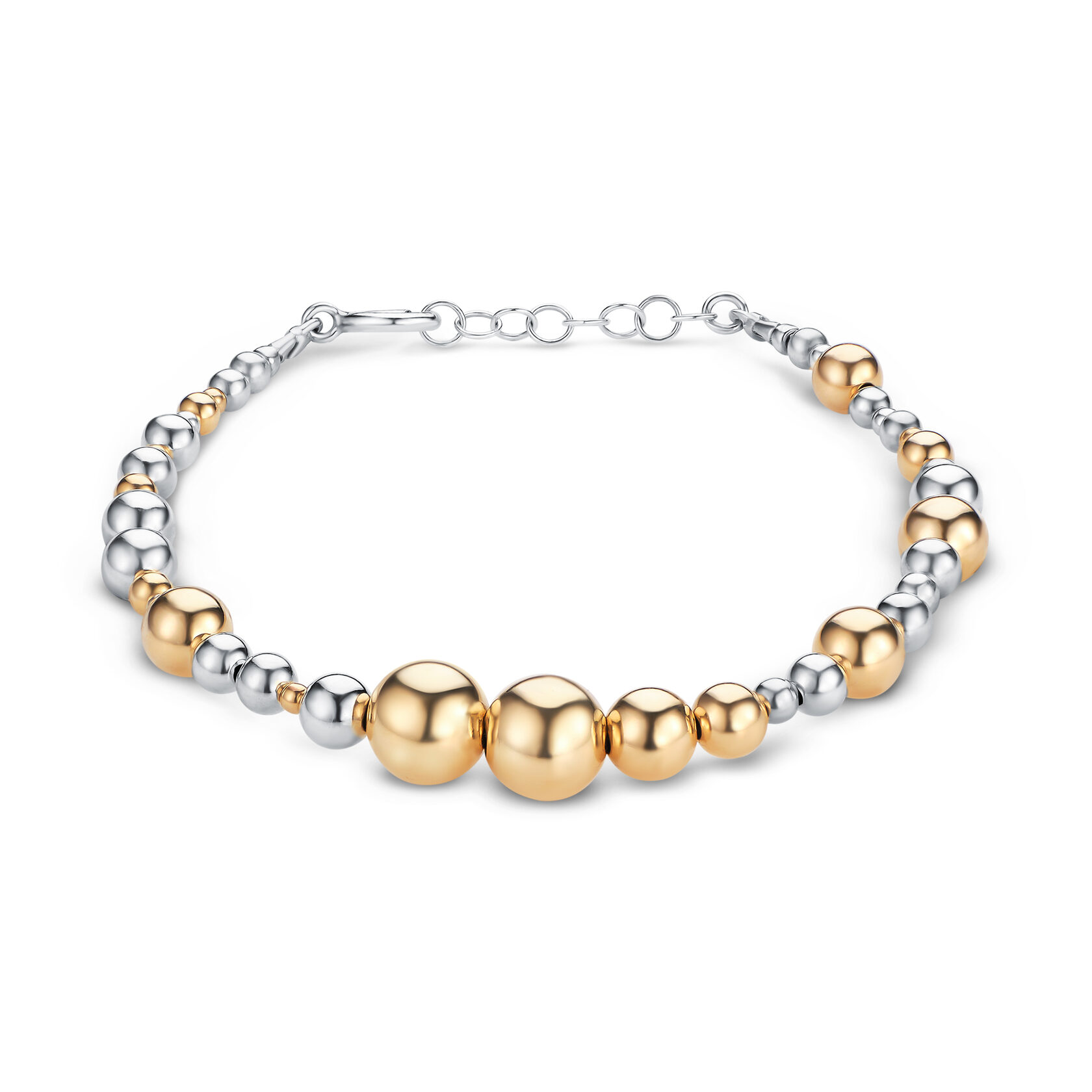 Браслет Баблс с разными большими бусинами