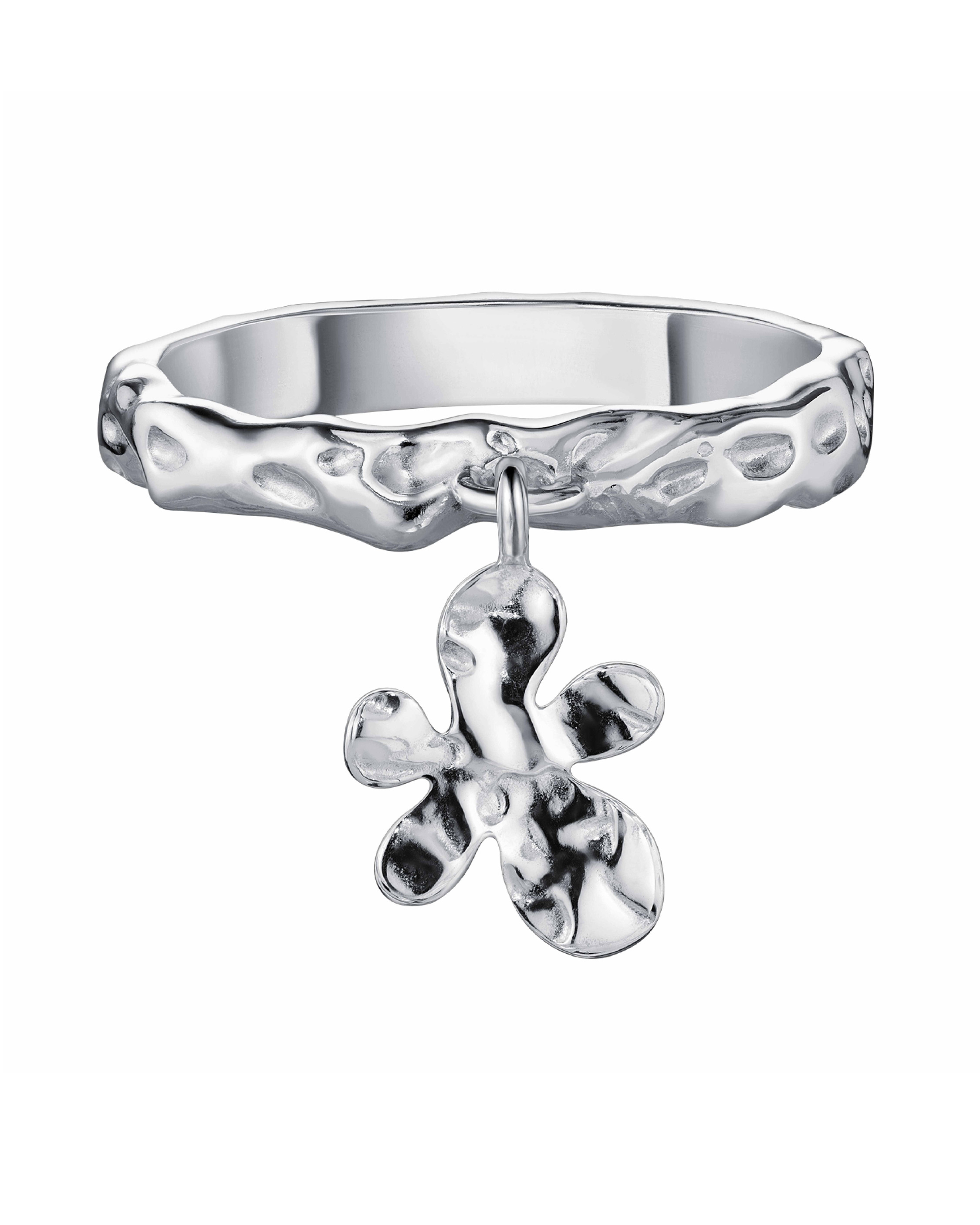 Кольцо с подвеской Флора