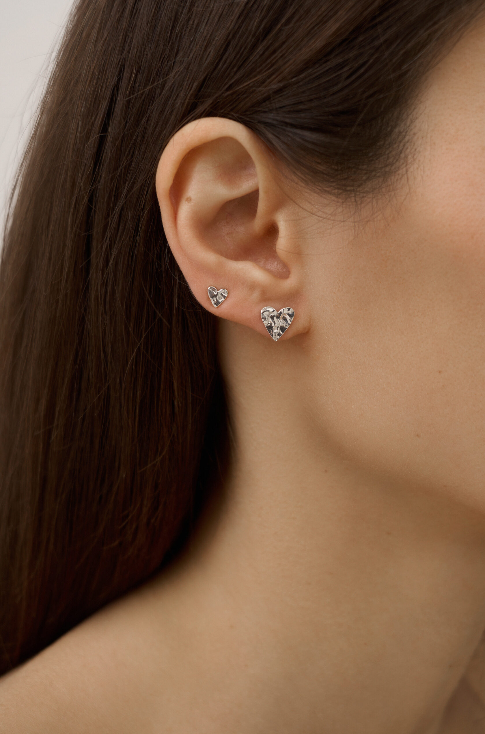 Пусеты Сердце Пусеты Сердце