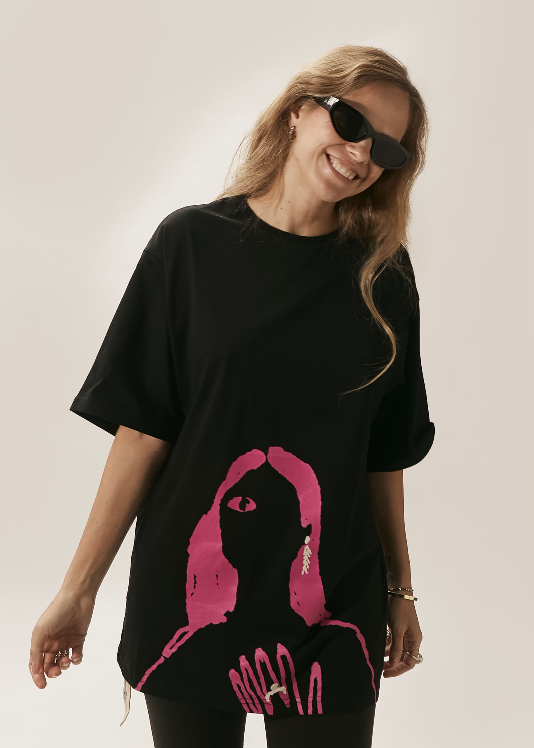 Футболка EVE&ESTHER x LIBERMAN черная