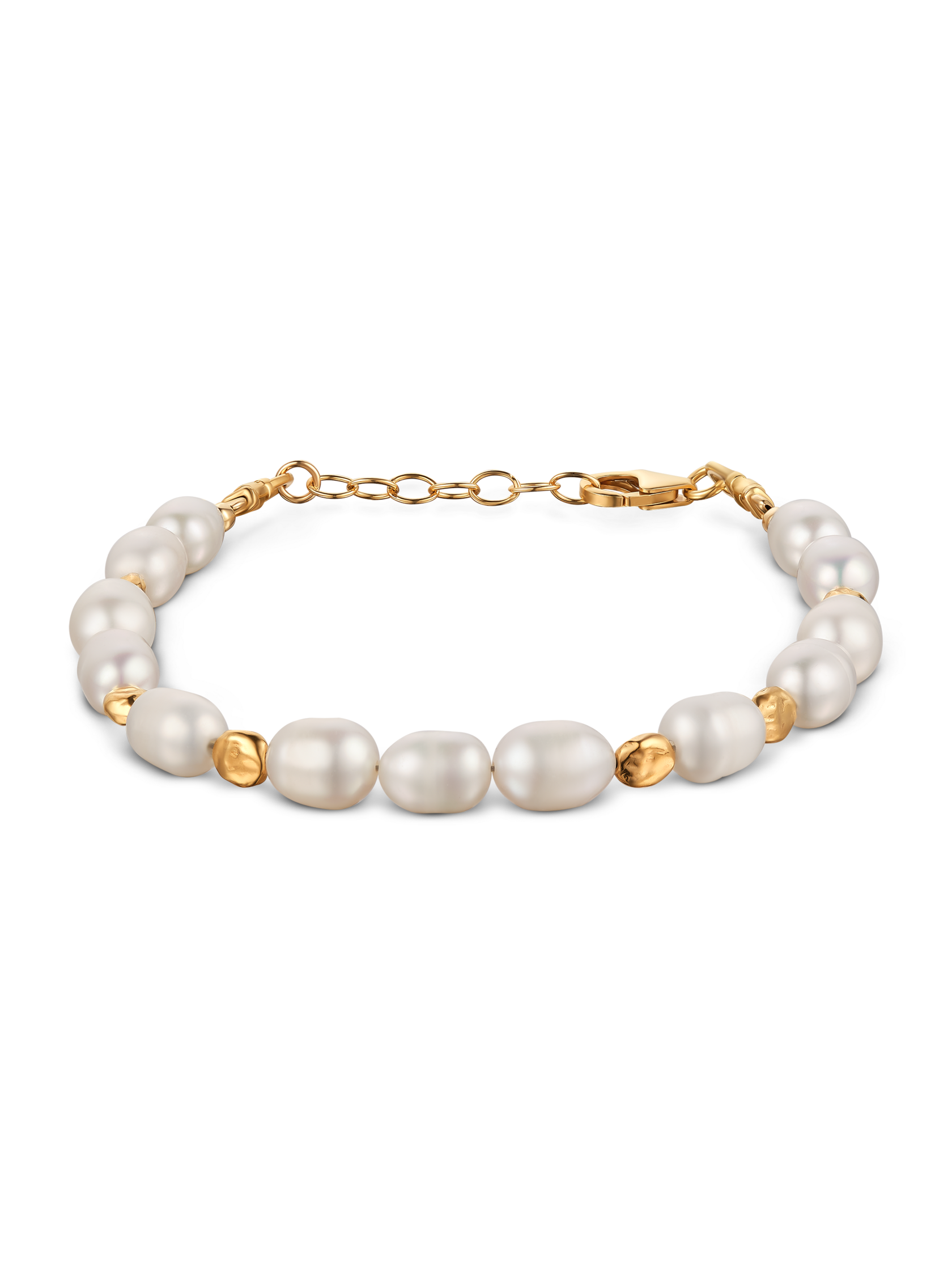 Браслет с крупным жемчугом