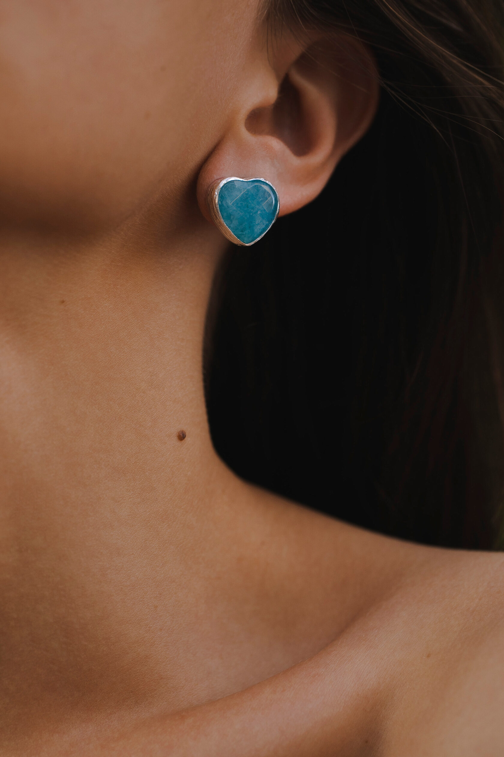 Пусеты Сердце Океана