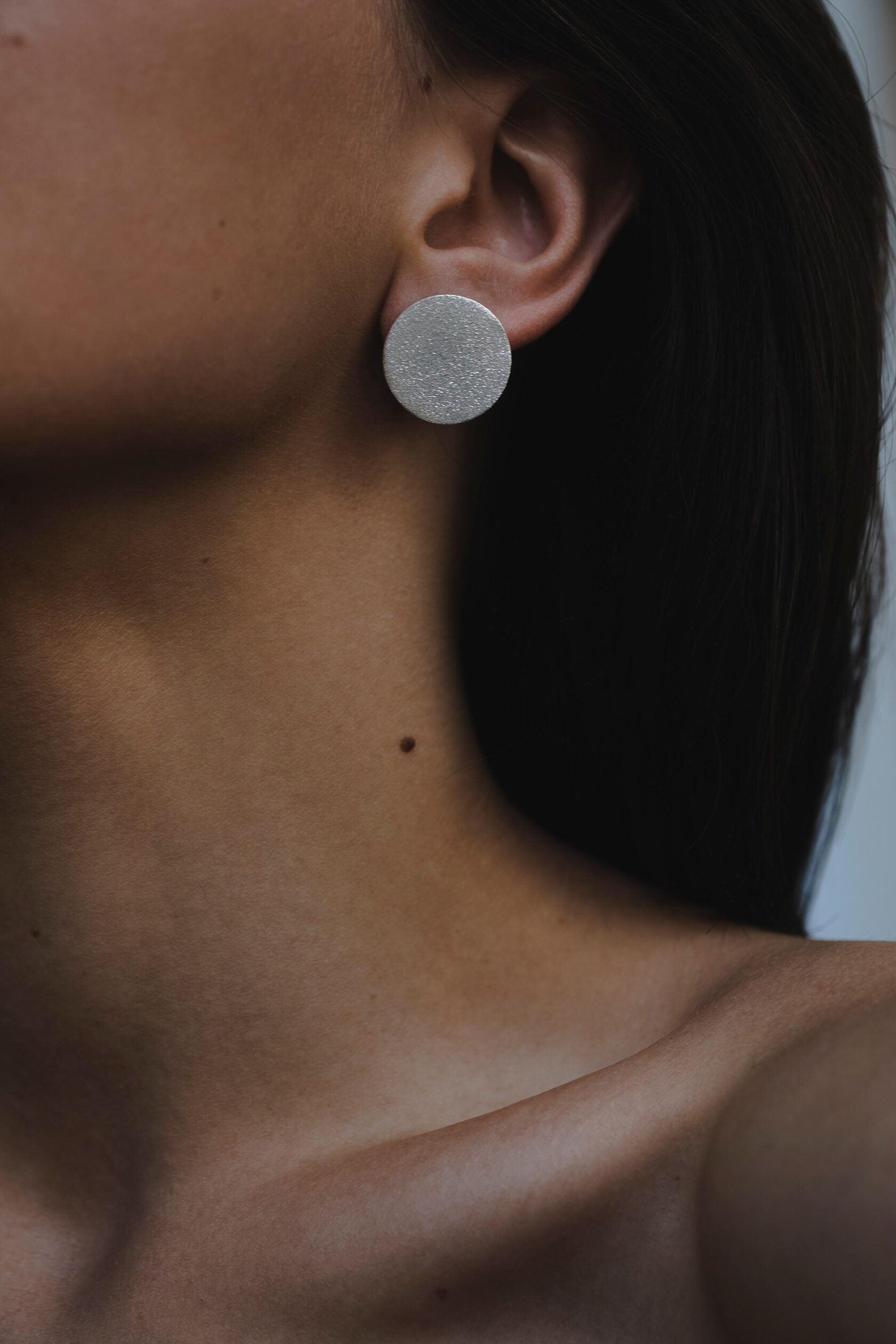 Серьги-диски маленькие Серьги-диски маленькие