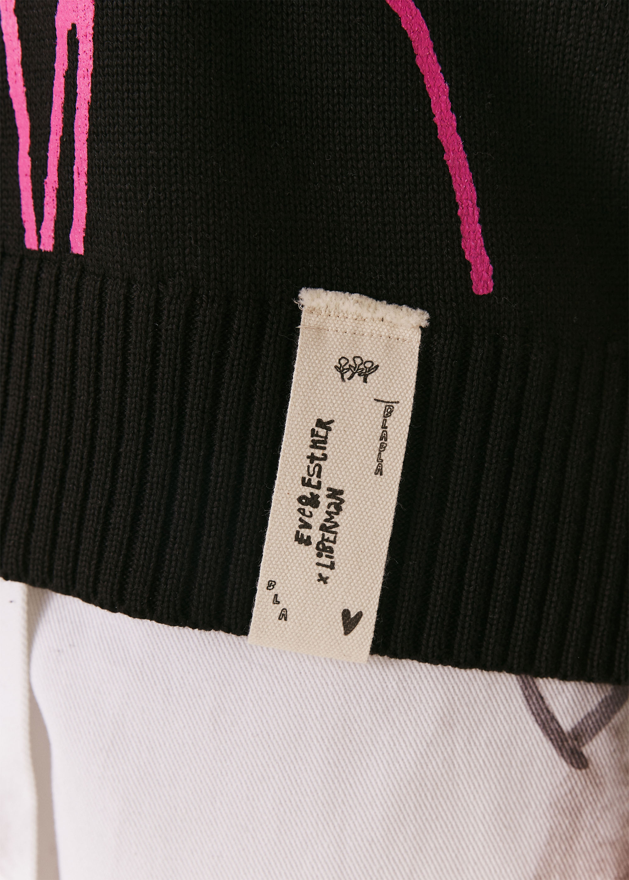 Джемпер EVE&ESTHER x LIBERMAN черный