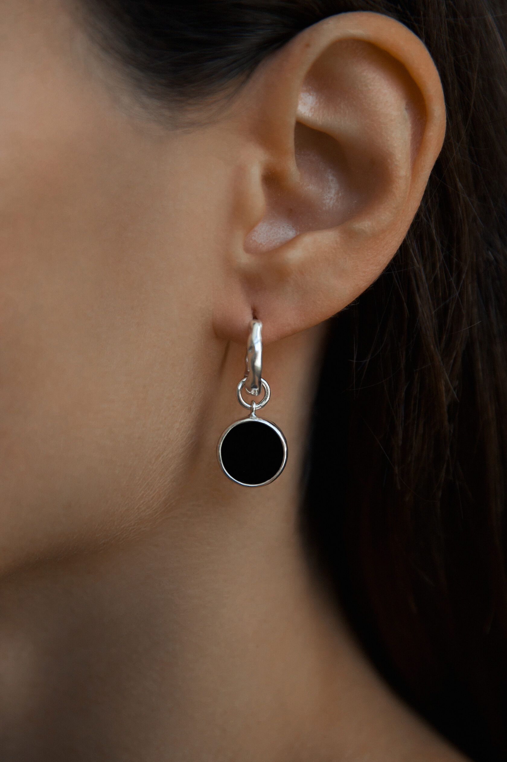 Джемс с черным агатом