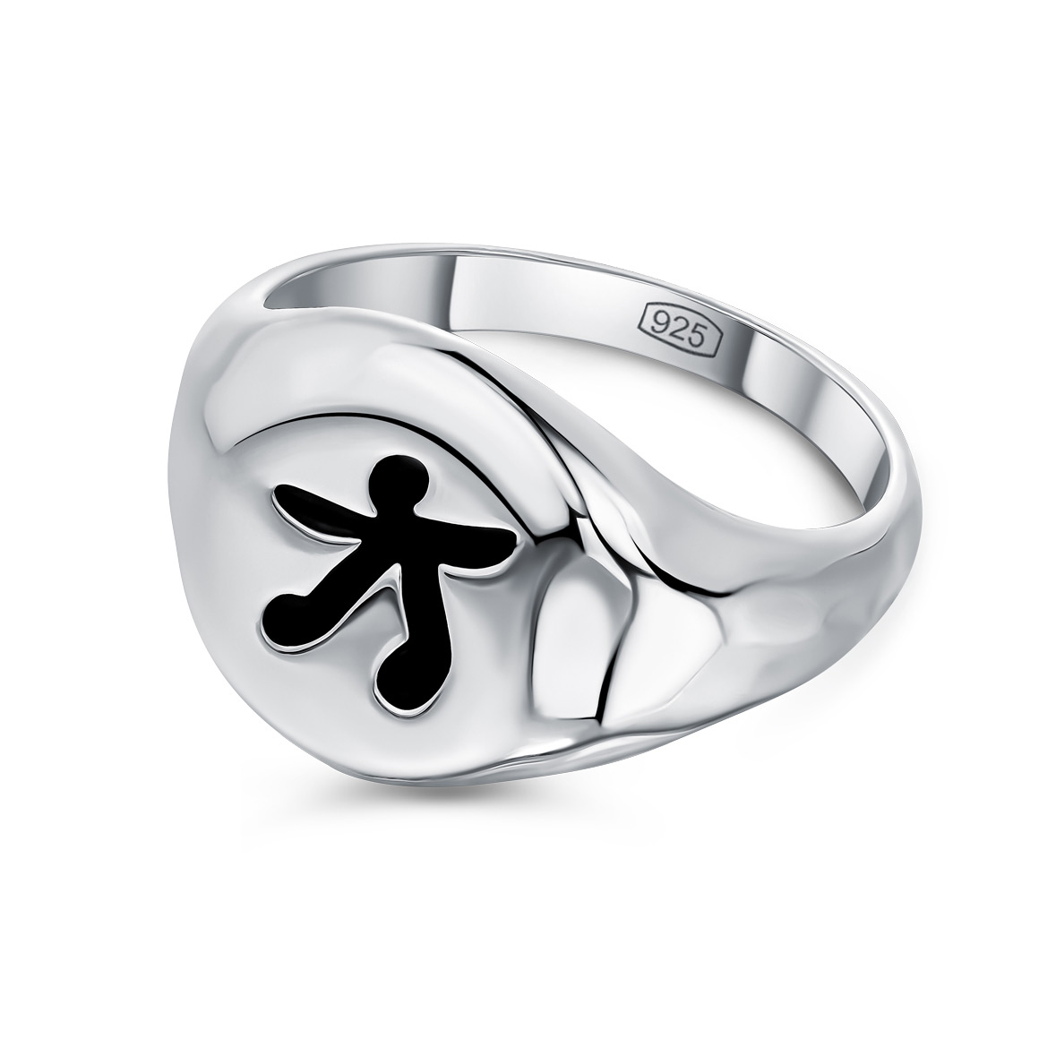 Кольцо-печатка I am