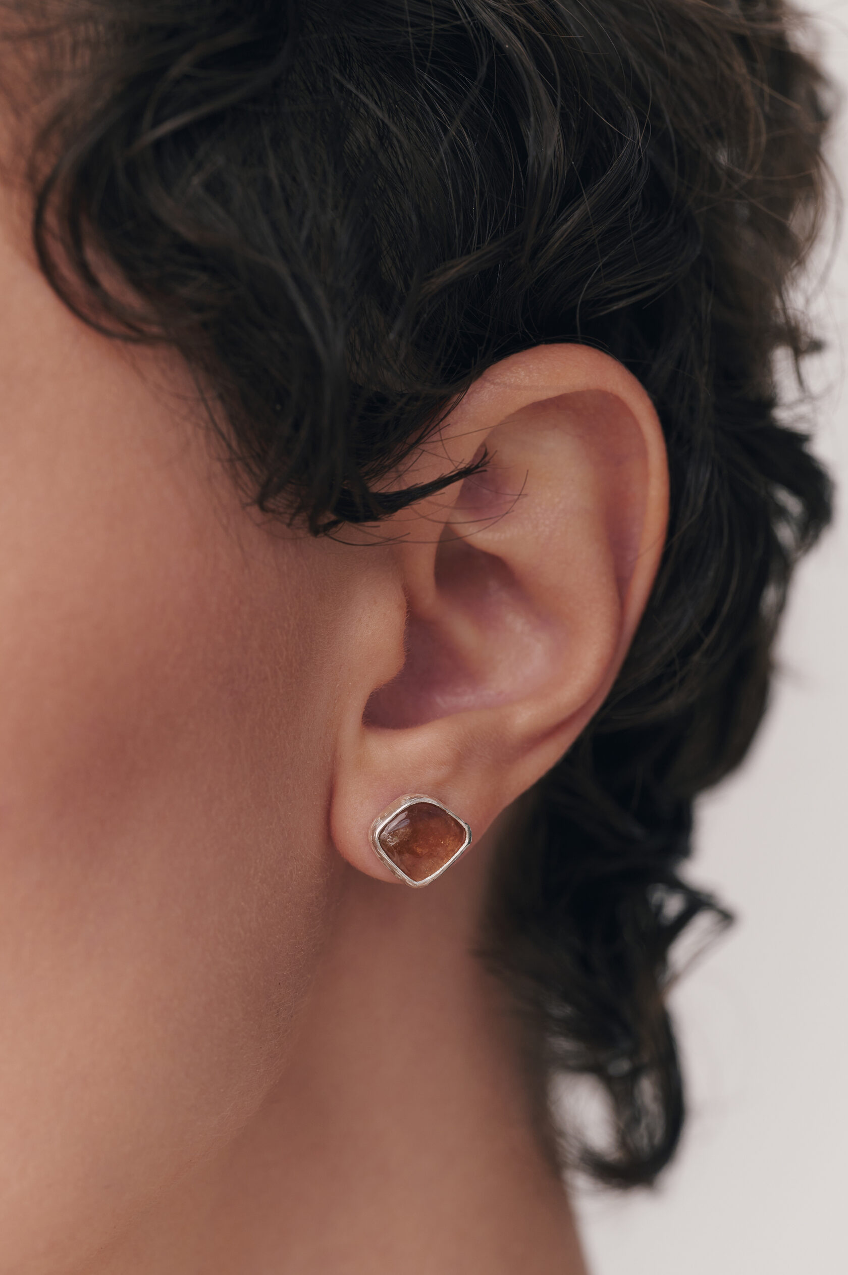 Серьги с турмалином