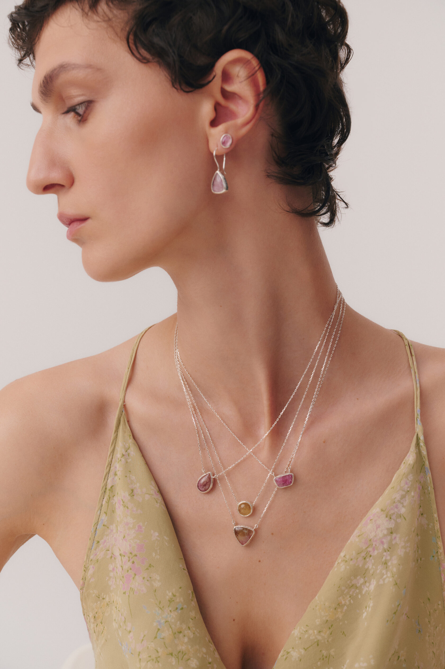 Подвеска с турмалином