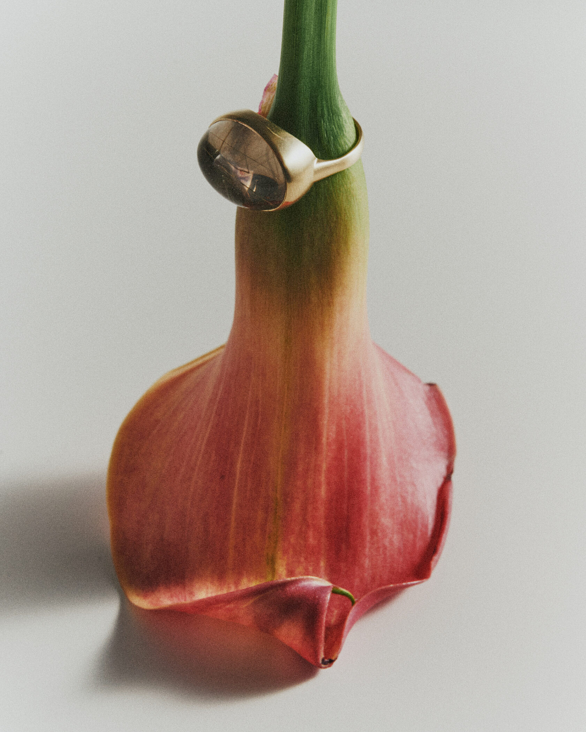 Кольцо Силы с рутиловым кварцем