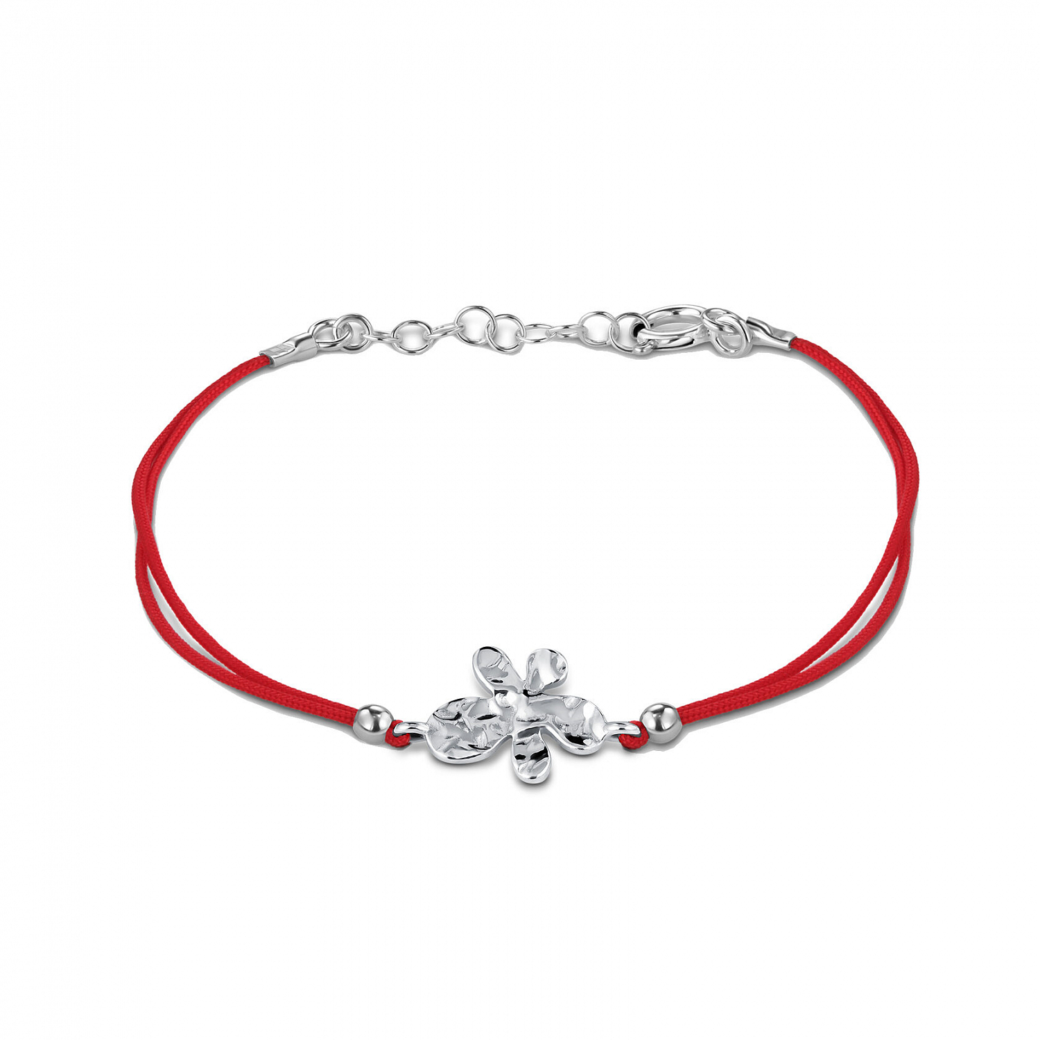 Браслет Флора на красной нити