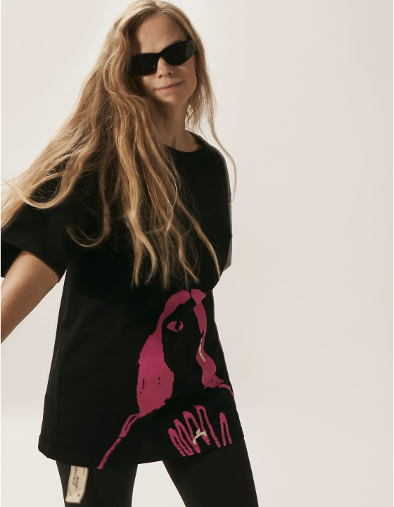 Футболка EVE&ESTHER x LIBERMAN черная