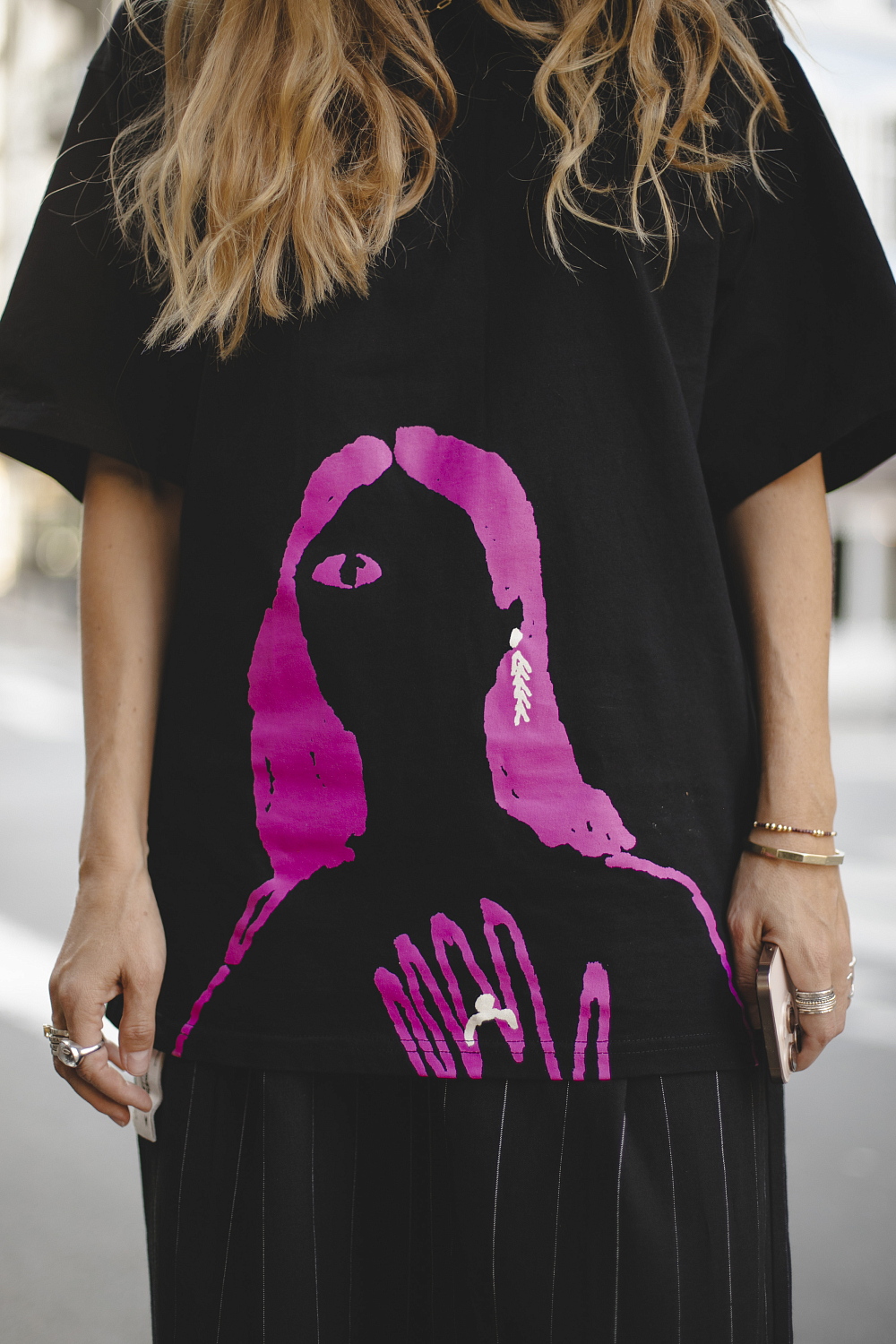 Футболка EVE&ESTHER x LIBERMAN черная