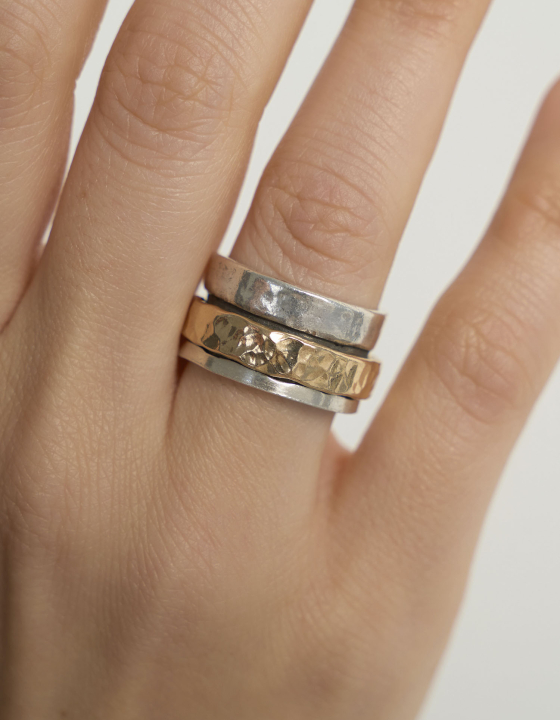 Кольцо-спинер Минимализм