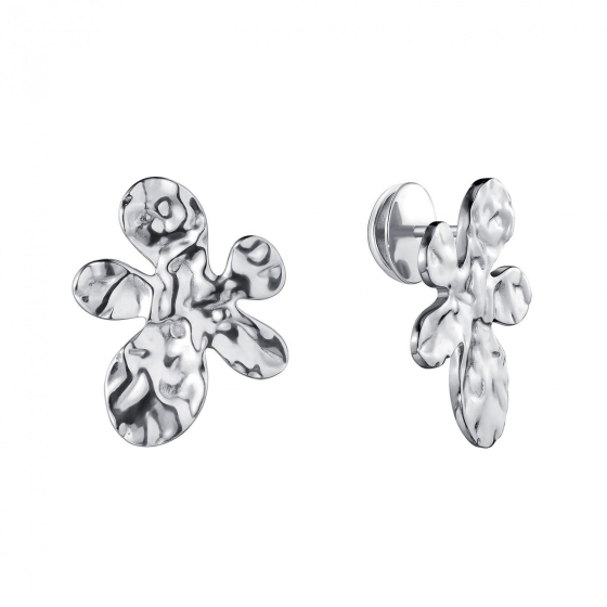 Пусеты Флора с винтовой заглушкой