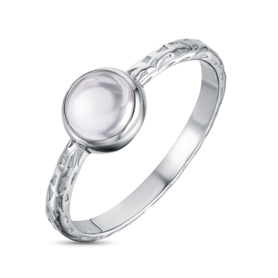 Кольцо с горным хрусталем