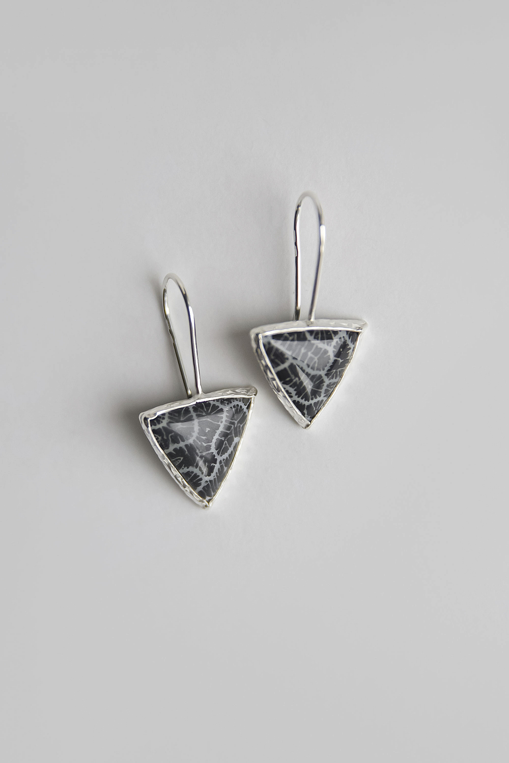 Серьги с кораллом