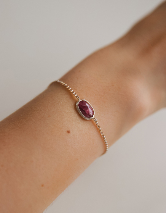 Браслет с турмалином