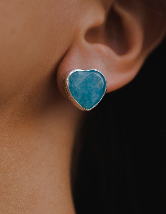 Пусеты Сердце Океана