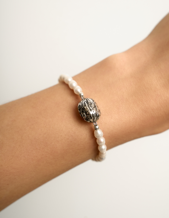 Браслет Кракатук с жемчугом