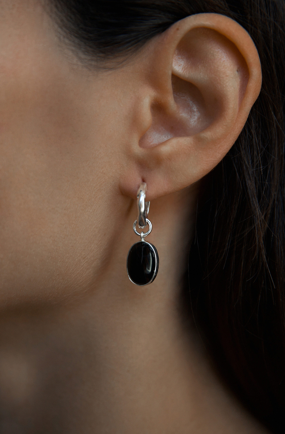 Джемс с черным агатом