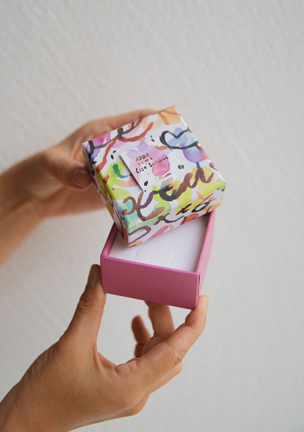 Коробка квадратная ADDA gems x Lisa Smirnova