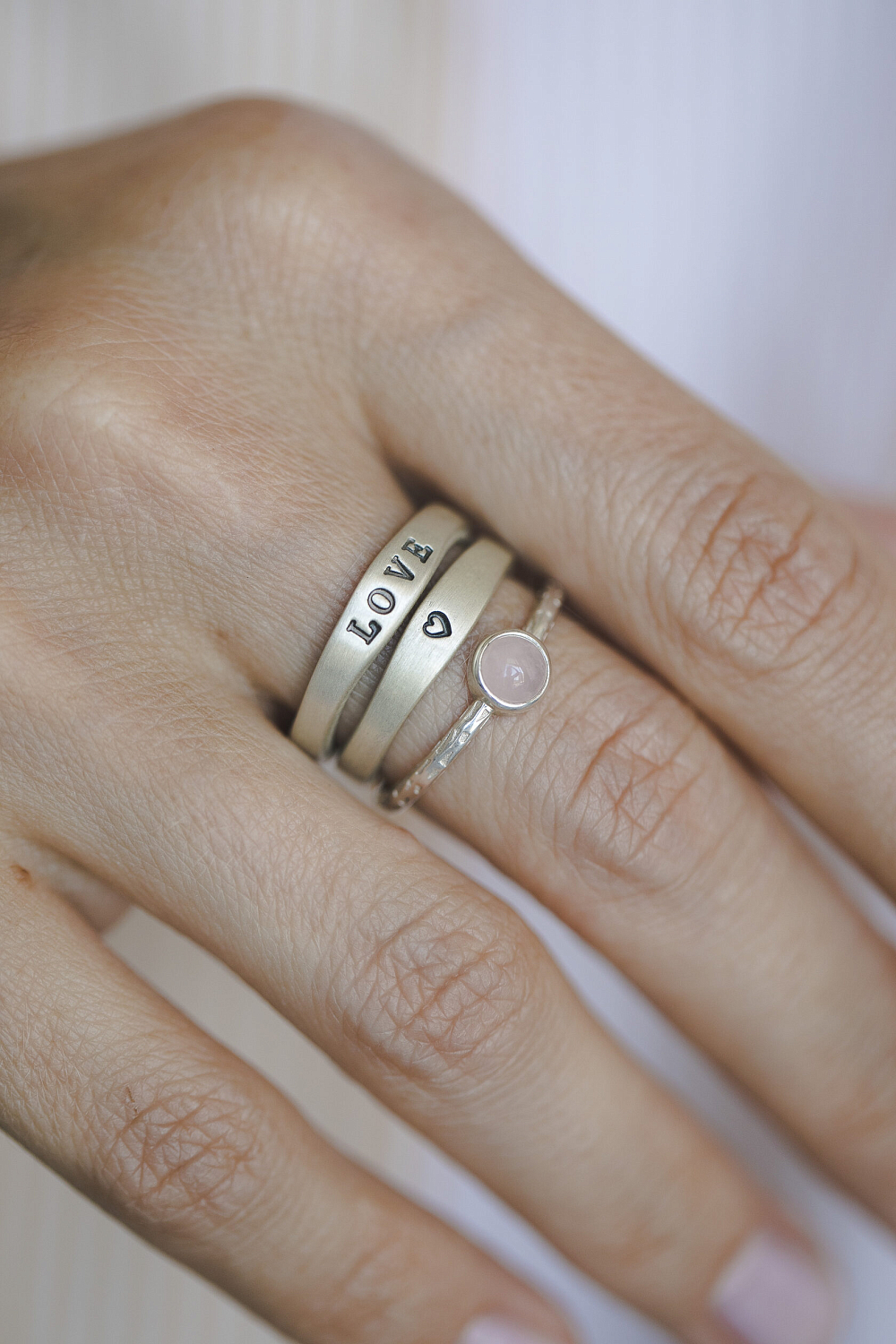 Кольцо История Сердце