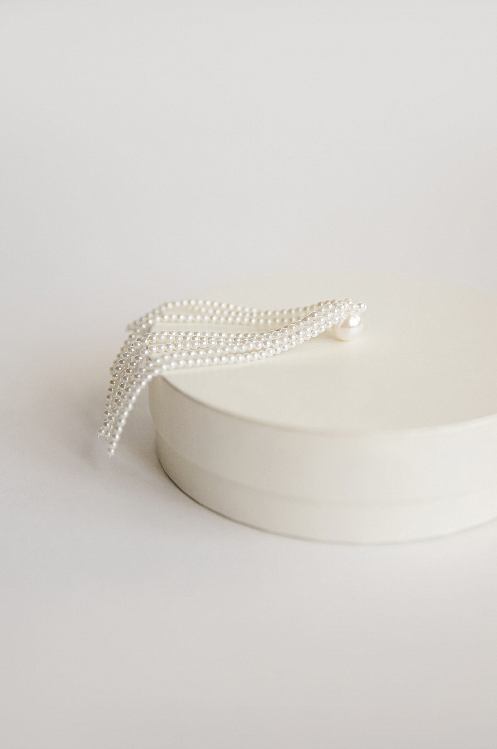 Браслет с крупным жемчугом