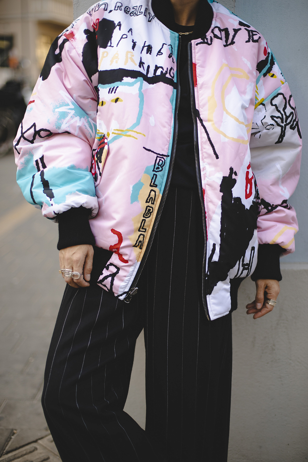 Бомбер двусторонний EVE&ESTHER x LIBERMAN