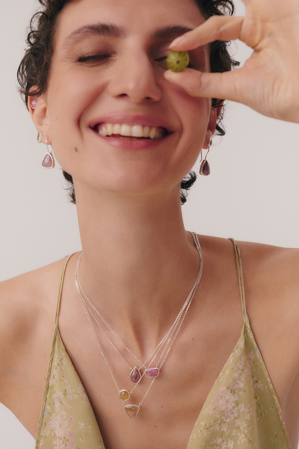 Подвеска с турмалином