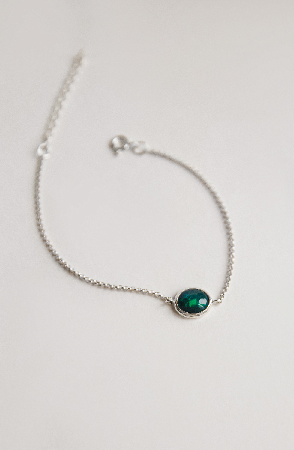 Браслет с эфиопским опалом