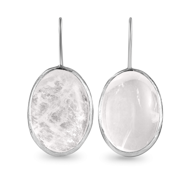 Серьги с горным хрусталём