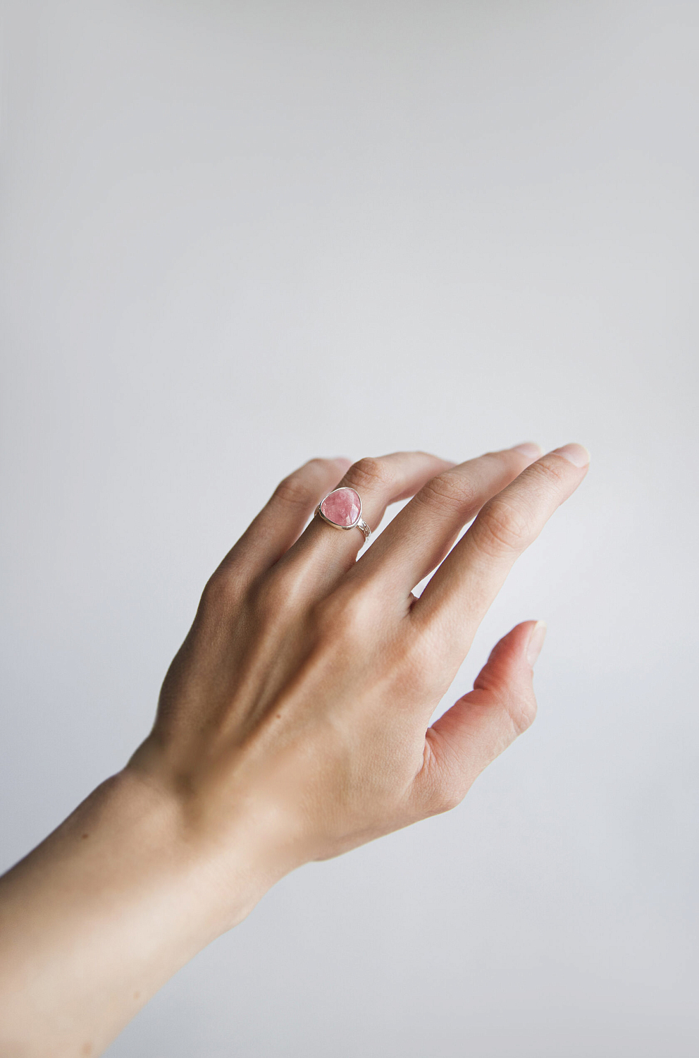 Кольцо с турмалином