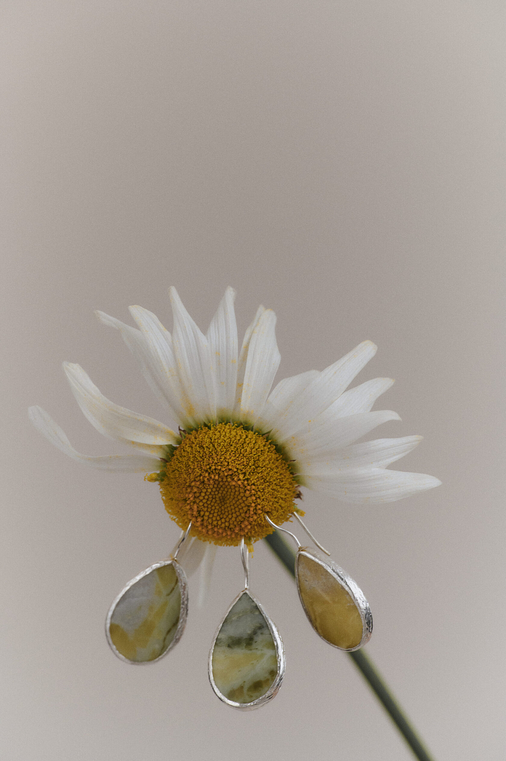 Серьги с офитом