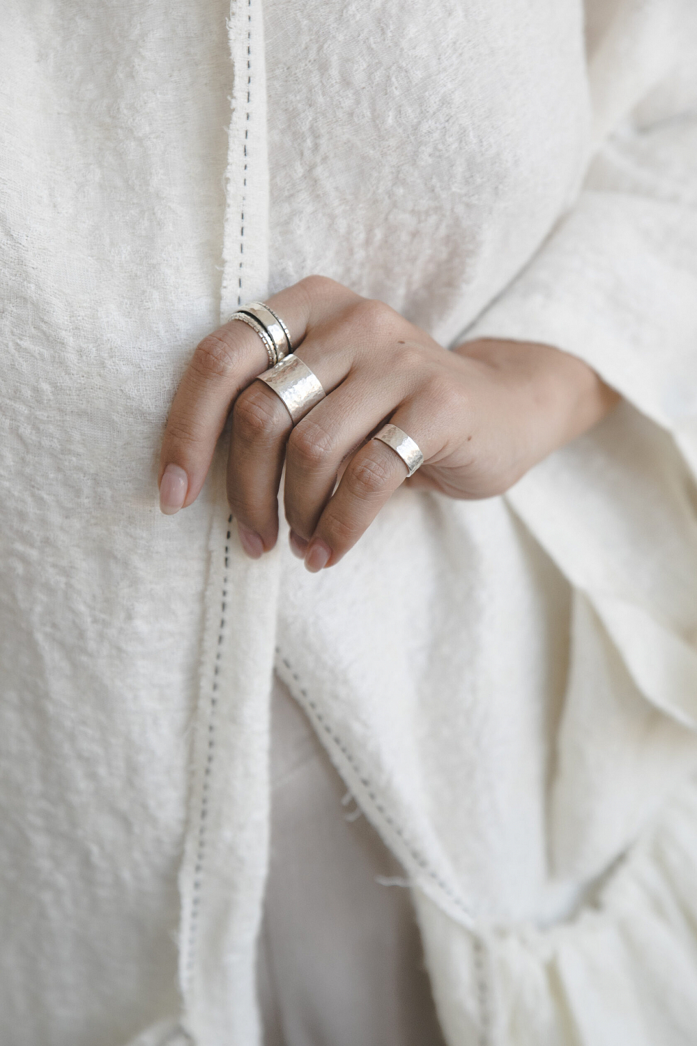 Кольцо широкое