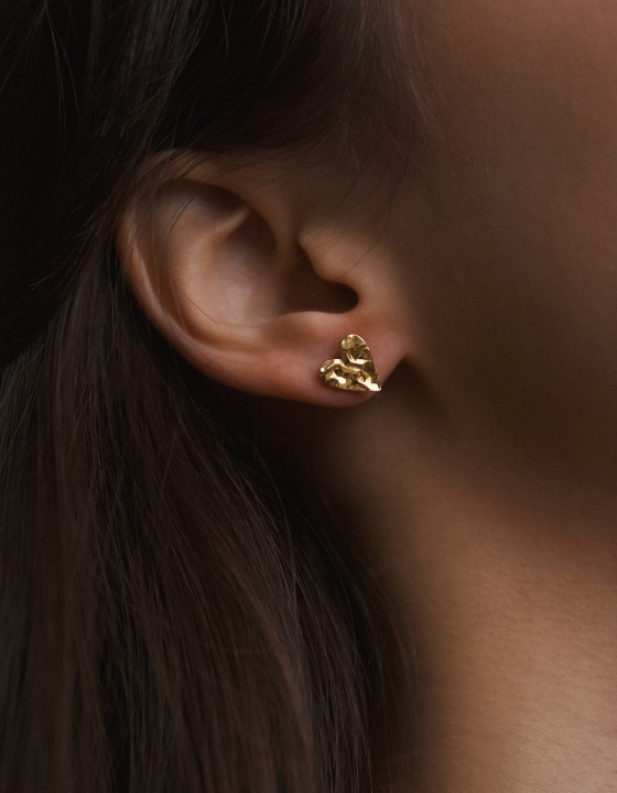 Пусеты Сердце