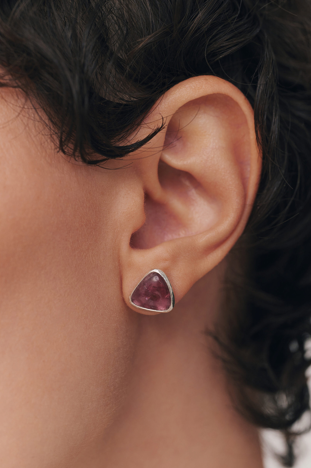 Серьги с турмалином