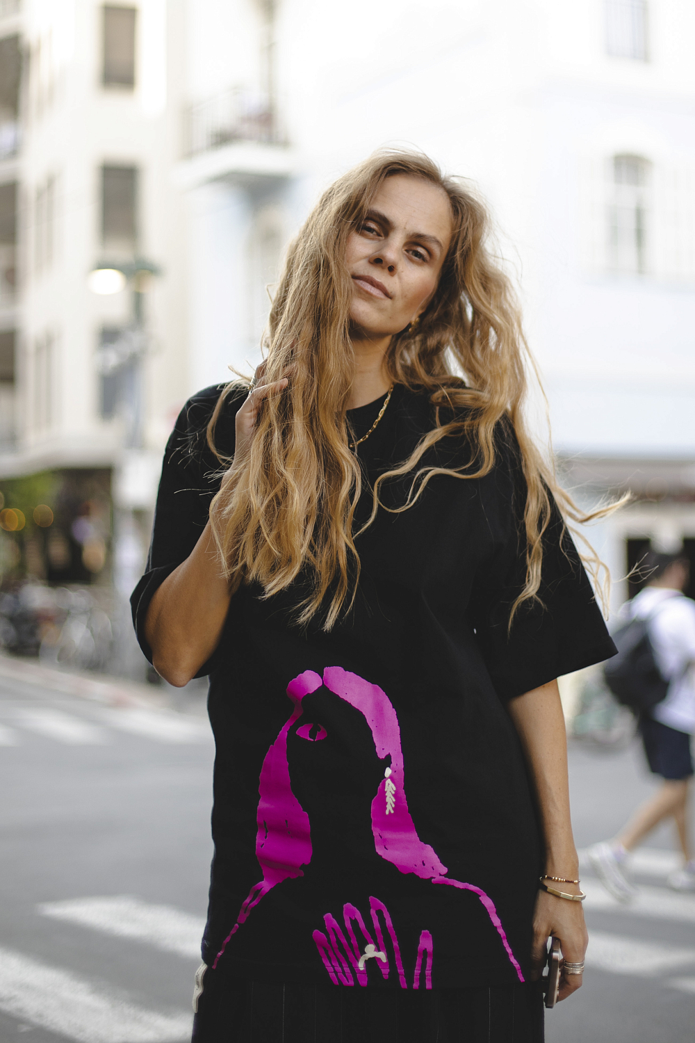 Футболка EVE&ESTHER x LIBERMAN черная